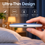 Snoozy™ Bluetooth Pillow Speaker | Ultra-Thin Sleep & Relaxation Speaker