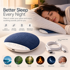 Snoozy™ Bluetooth Pillow Speaker | Ultra-Thin Sleep & Relaxation Speaker